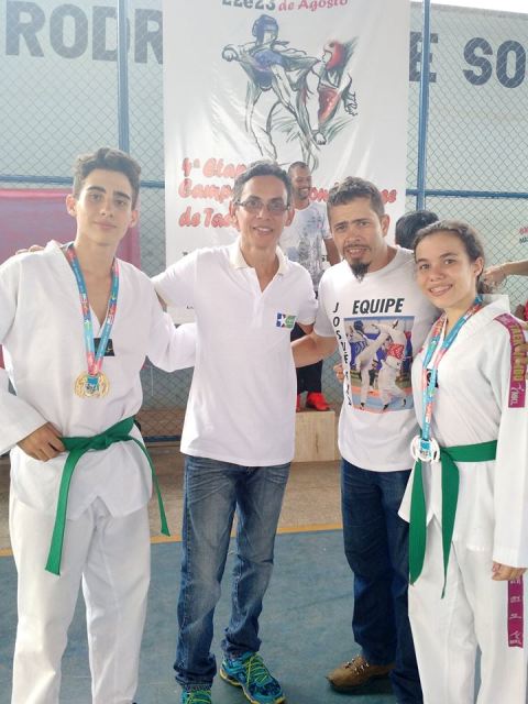 Apenas dois atletas representaram Vilhena na 4ª etapa do Estadual de Taekwondo