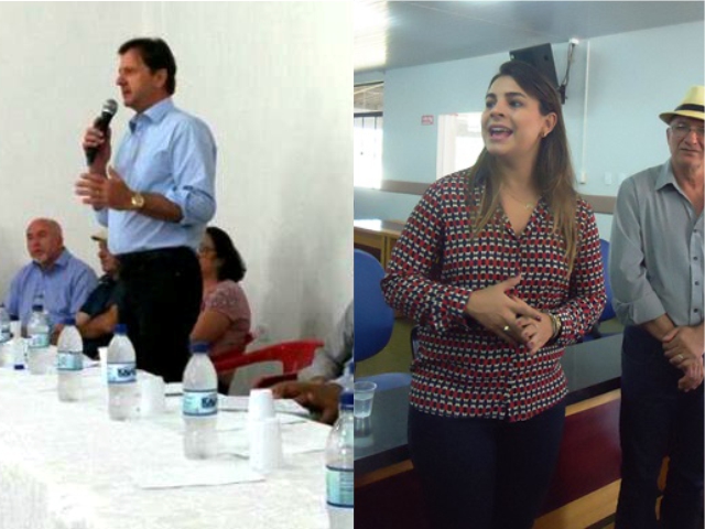 Durante visita a Cerejeiras, senador e deputada expõem visões diferentes do Brasil