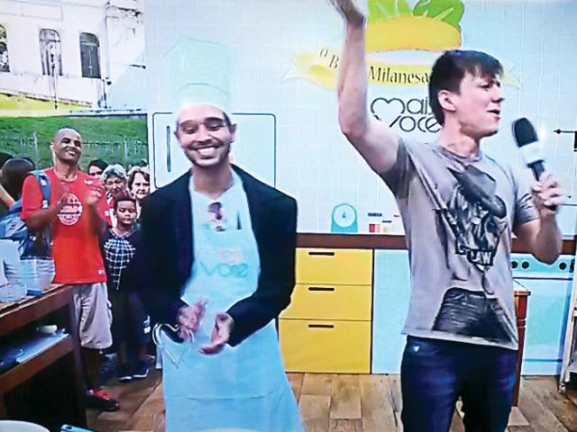 Vilhenense participa de quadro de culinária no programa de Ana Maria Braga