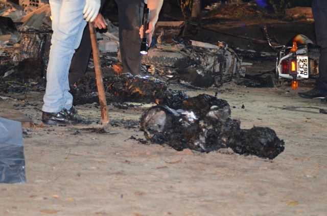 Corpos carbonizados durante chacina em Vilhena podem ser de pai e filho adolescente