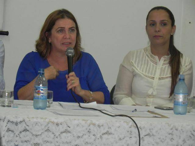 Junto com secretária de Estado, deputada discute reordenamento escolar em Vilhena