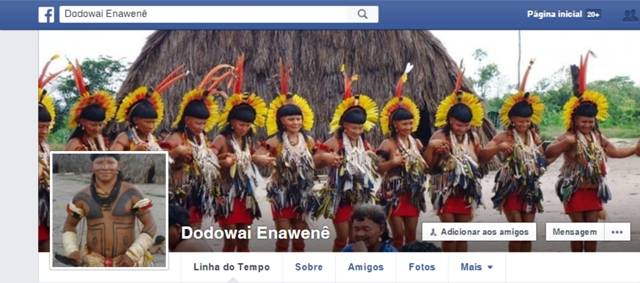 Índios detidos com caminhonete furtada em Vilhena têm perfis no Facebook