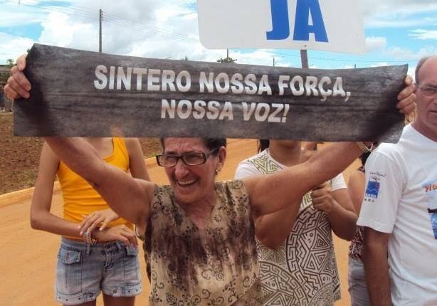 SINTERO FAZ MANIFESTAÇÃO NO PARQUE DE EXPOSIÇÕES