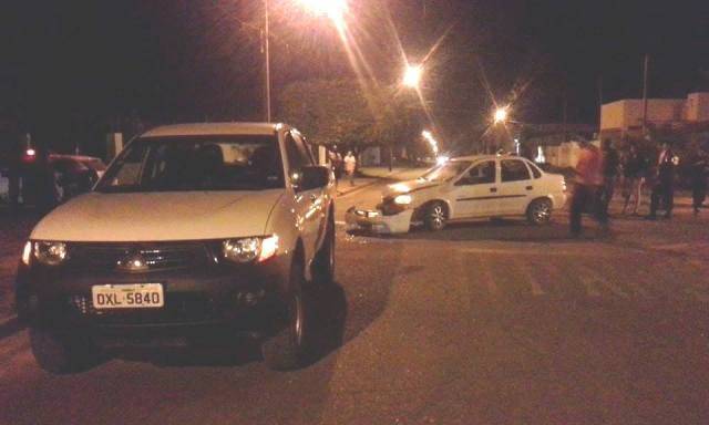 Não é piada: picape do Detran andando na contramão provoca acidente em Vilhena