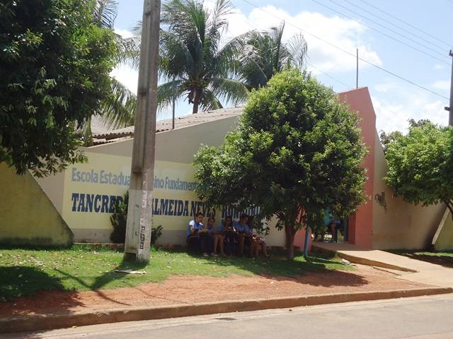 Ladrões atacam na madrugada e saqueiam escola pública na cidade de Cerejeiras