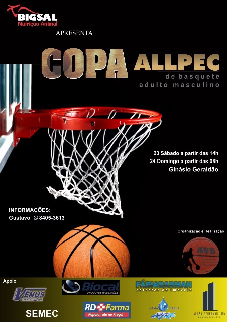 Primeira Copa Allpec de basquete é neste final de semena em Vilhena