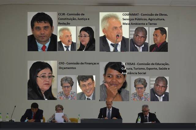 Seguindo Regimento Interno, Câmara mantém composição de Comissões Permanentes