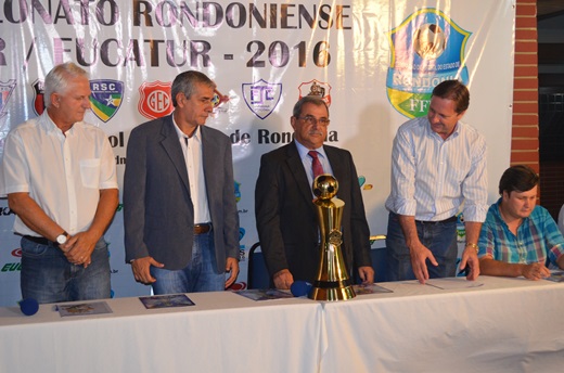  Federação lança o Campeonato Rondoniense 2016