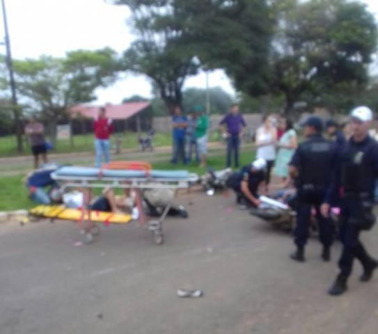Homem de 30 anos morre em hospital de Vilhena após colisão entre duas motos