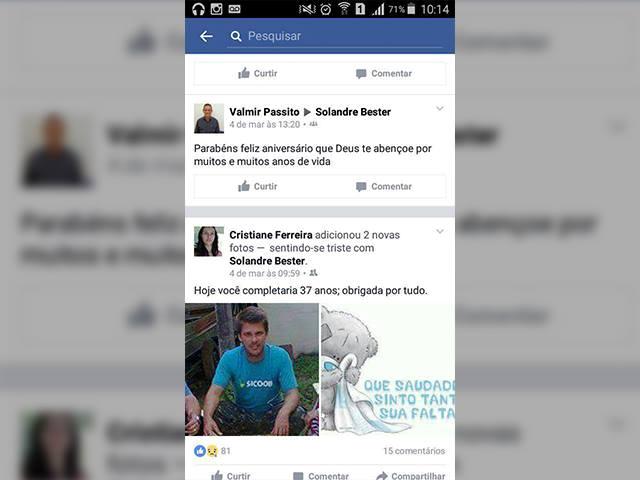 Chupinguaia: vereador deseja “muitos anos de vida” a homem morto há um ano