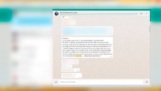 Vilhena: em discussão no WhatsApp, secretário faz insinuação grave contra vereador