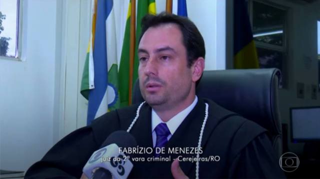 Vilhenense é tema de reportagem do Fantástico sobre ameaças a juízes no Brasil