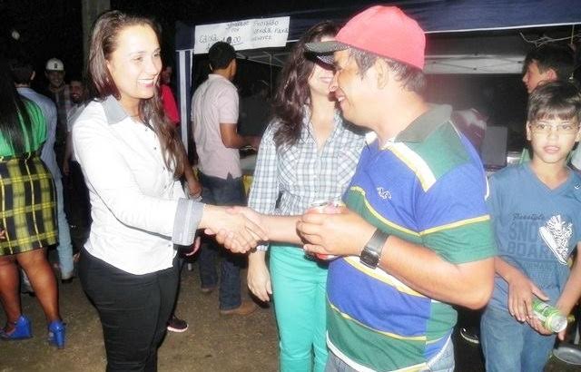 Rosangela Donadon participa da Festa do Milho em Cabixi e anuncia investimentos