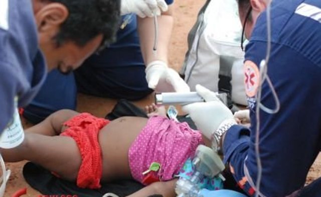 Em distrito a 90 km de Vilhena, menina de um ano e meio morre afogada em balde