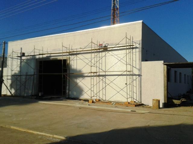 Iniciada em fevereiro deste ano, construção de agência do Basa avança em Cerejeiras