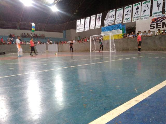 Confira resultados dos primeiros confrontos do Futsal no JEV’s 2016
