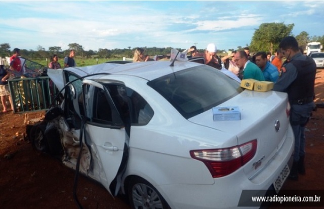 Três moradores de Pimenta Bueno morrem em acidente no MT; garota estava grávida