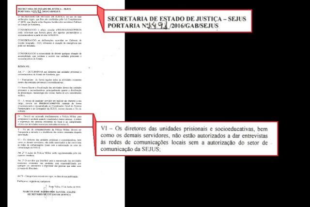 Sob ameaças e censura, vilhenenses aderem a paralisação de agentes penitenciários