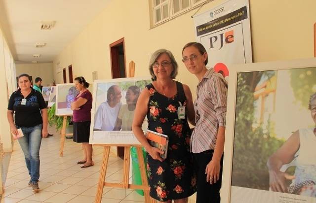 Em evento da justiça, vítima de violência doméstica pede ajuda em Cerejeiras