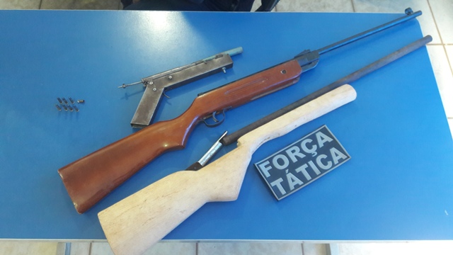 Após denúncia, homem de 80 anos é preso por porte de arma de fogo em Vilhena