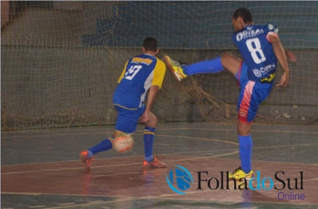 Hoje tem a segunda rodada das quartas de final do Municipal de Futsal Categoria Masculino
