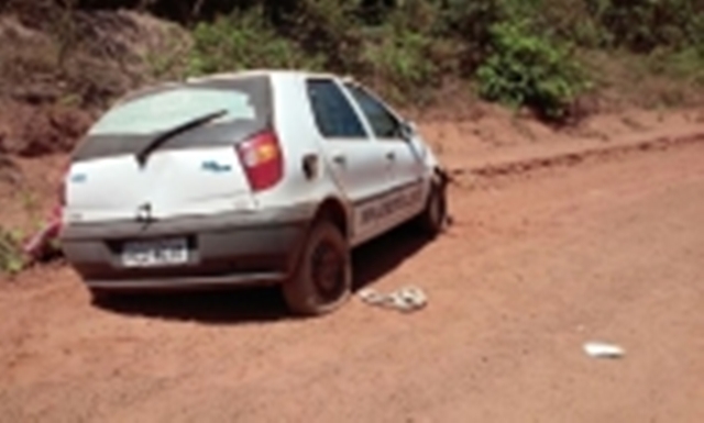 Fotógrafo matogrossense capota carro e fica ferido na BR 174, a 60 km de Vilhena