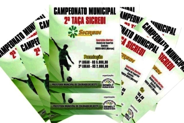 Colorado: Congresso técnico da Taça Sicredi é hoje no auditório da Secretaria de Planejamento
