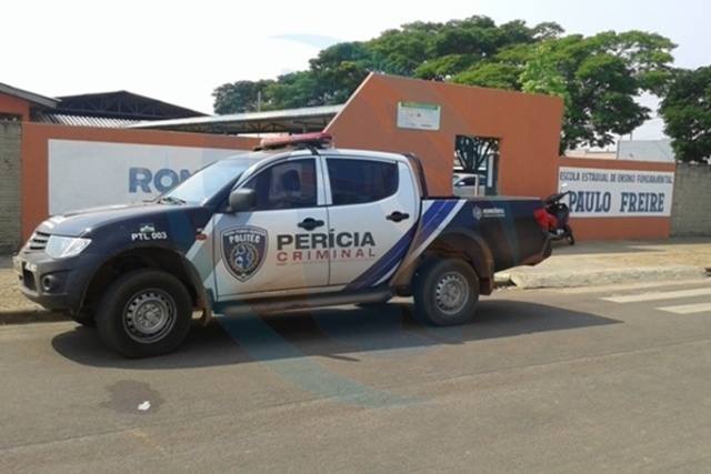 Ladrões levam cinco TVs de 42 polegadas após invadir escola pública em Vilhena
