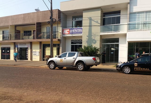 PF volta às ruas em Vilhena: engenheiros são presos e ex-prefeito sofre condução coercitiva