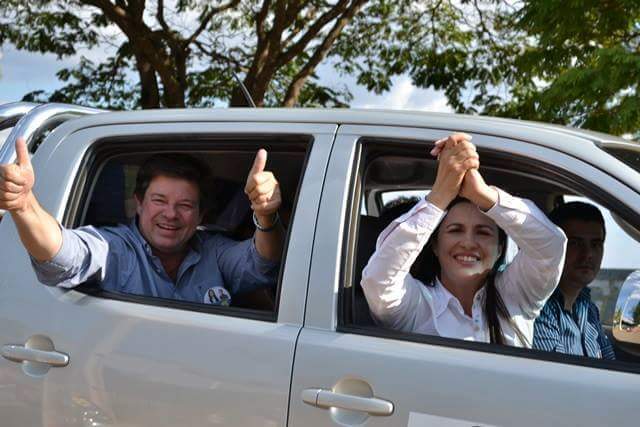 Carreata de Rosani Donadon reúne milhares de pessoas em Vilhena na véspera da votação