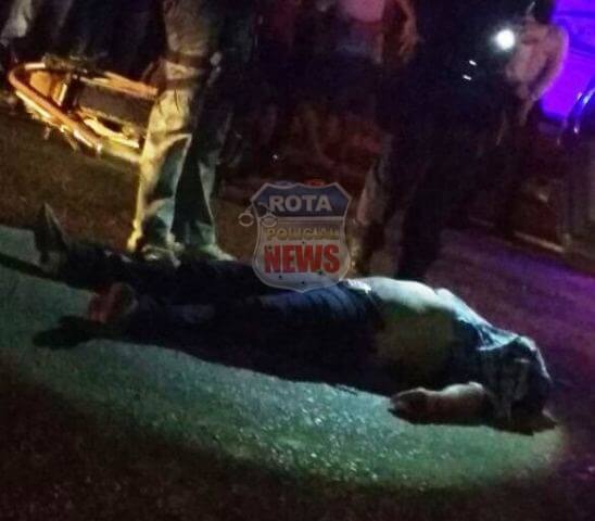 Choque entre duas motocicletas deixa um morto e outro ferido na cidade de Colorado do Oeste