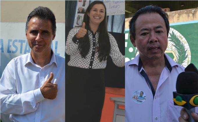 Eduardo e Rosani votam e se dizem confiantes na vitória; radialista lembra campanha limpa