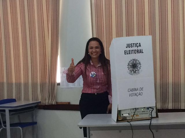 Deputada Rosangela Donadon mostra confiança em relação a eleição deste domingo