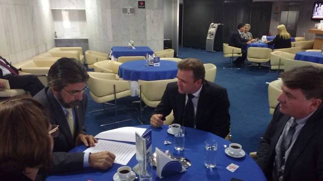 Em Brasília, Goebel cobra de senador a pavimentação da rodovia ligando Vilhena a Colniza