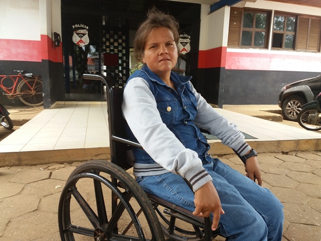 Cadeirante aciona polícia após ter pensão roubada ao sair de agência do BB em Vilhena