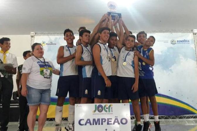 Vilhena carimba passaporte para os Jogos Escolares da Juventude em João Pessoa em quatro modalidades