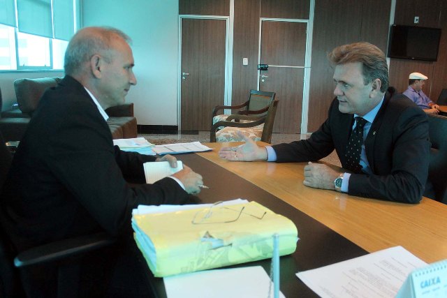 Ezequiel Neiva e Luizinho Goebel debatem mais investimentos para o Cone Sul 
