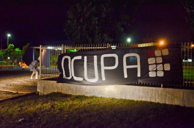Ocupação do IFRO em Vilhena “racha” alunos; professores apóiam e pais condenam movimento