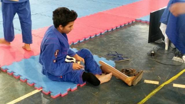 Aos 12 anos, atleta vilhenense amputado dá exemplo de superação no jiu-jítsu em RO