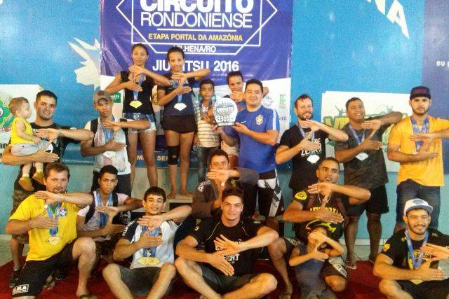 Equipe vilhenense conquista segunda colocação da 3ª etapa do Estadual de Jiu Jitsu