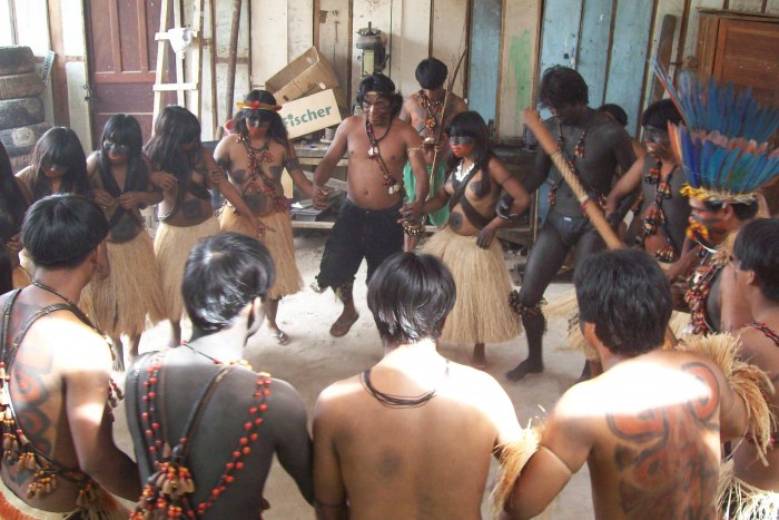 ÍNDIOS DE 17 ALDEIAS PROTESTAM EM VILHENA