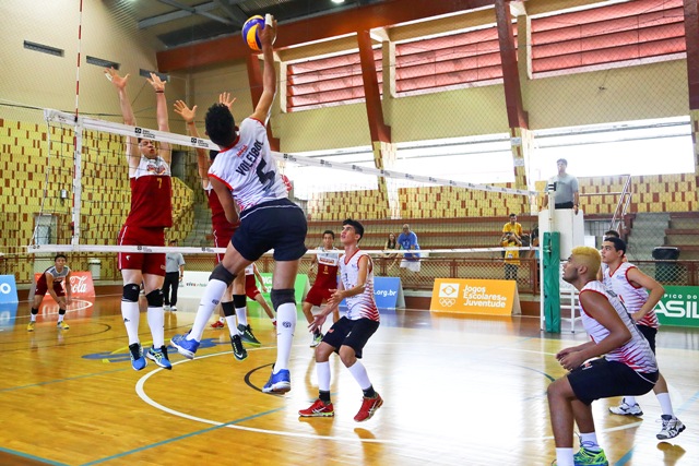  Vôlei vilhenense na semifinal dos Jogos Escolares da Juventude em João Pessoa
