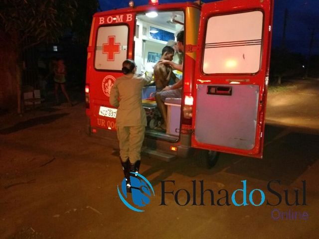 Homem vai cobrar R$ 50 e é esfaqueado pelo devedor em Vilhena; Bombeiros socorrem