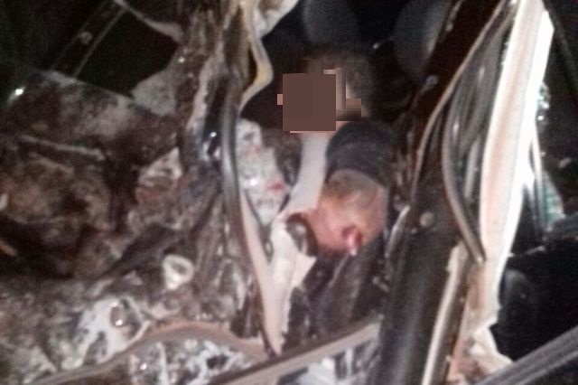 Urgente: acidente a cerca de 70 km de Vilhena teria causado uma morte e deixado dois feridos