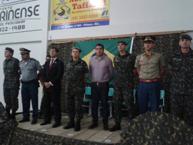 Secretário representa prefeito em formatura do Tiro de Guerra e relembra tempo de serviço militar