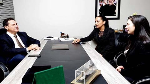 Presidente da Assembleia recebe deputada e prefeita eleita reafirmando apoio a Vilhena