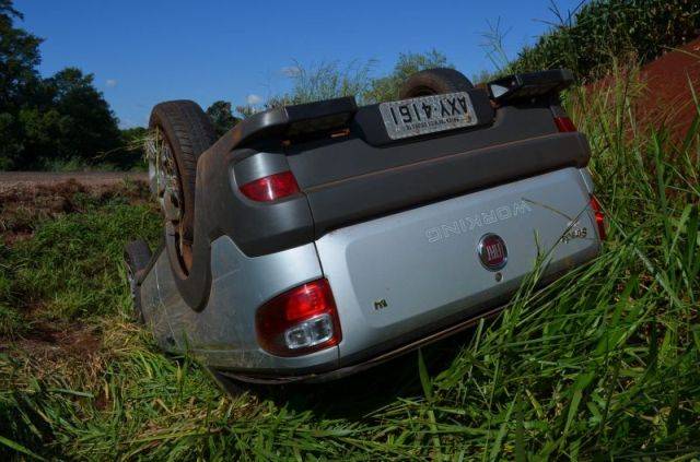 URGENTE! Homem morre após capotamento de picape na BR 364, a 60 km de Vilhena