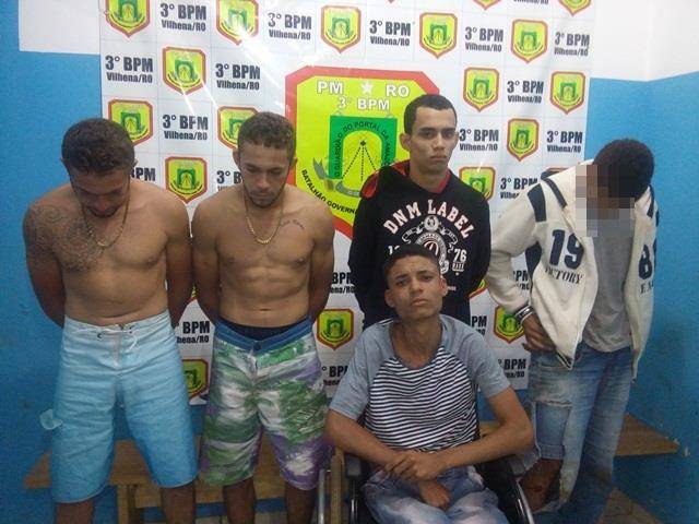 Quadrilha é presa após explodir caixa eletrônico em Vilhena; cadeirante comandava ação