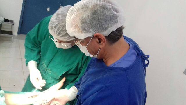 Cirurgia inédita em Vilhena impede que professora acidentada tenha braço amputado
