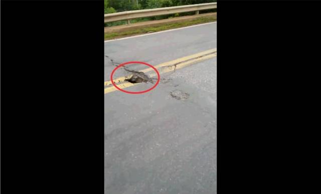 Assista: vídeo mostra “armadilha” que pode derrubar ponte e provocar mortes na BR 364